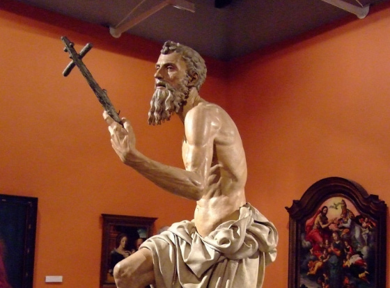 Estatua del museo de Bellas Artes